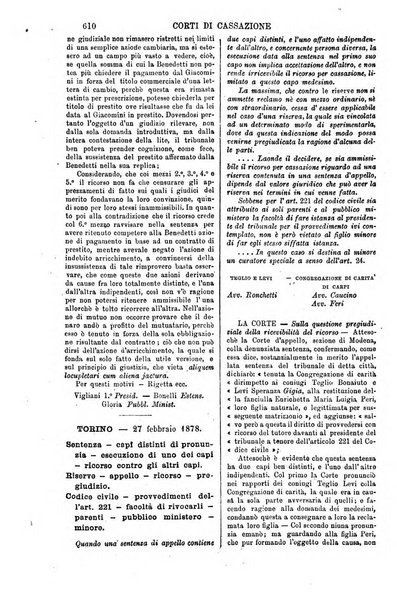 Annali della giurisprudenza italiana raccolta generale delle decisioni delle Corti di cassazione e d'appello in materia civile, criminale, commerciale, di diritto pubblico e amministrativo, e di procedura civile e penale