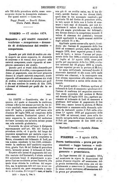 Annali della giurisprudenza italiana raccolta generale delle decisioni delle Corti di cassazione e d'appello in materia civile, criminale, commerciale, di diritto pubblico e amministrativo, e di procedura civile e penale