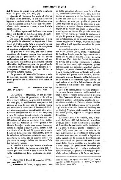 Annali della giurisprudenza italiana raccolta generale delle decisioni delle Corti di cassazione e d'appello in materia civile, criminale, commerciale, di diritto pubblico e amministrativo, e di procedura civile e penale