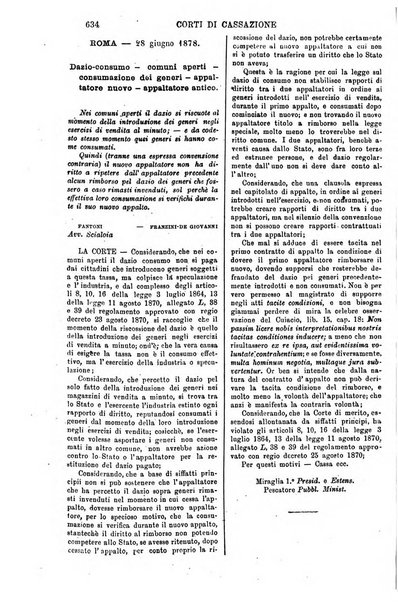 Annali della giurisprudenza italiana raccolta generale delle decisioni delle Corti di cassazione e d'appello in materia civile, criminale, commerciale, di diritto pubblico e amministrativo, e di procedura civile e penale