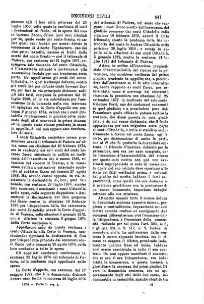 Annali della giurisprudenza italiana raccolta generale delle decisioni delle Corti di cassazione e d'appello in materia civile, criminale, commerciale, di diritto pubblico e amministrativo, e di procedura civile e penale