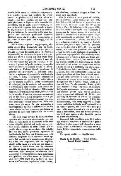 Annali della giurisprudenza italiana raccolta generale delle decisioni delle Corti di cassazione e d'appello in materia civile, criminale, commerciale, di diritto pubblico e amministrativo, e di procedura civile e penale