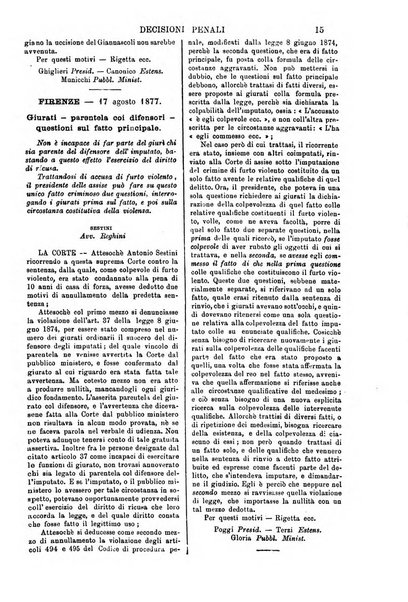 Annali della giurisprudenza italiana raccolta generale delle decisioni delle Corti di cassazione e d'appello in materia civile, criminale, commerciale, di diritto pubblico e amministrativo, e di procedura civile e penale