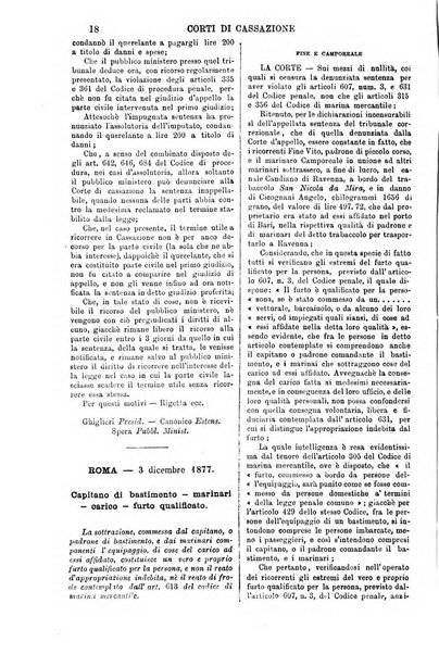 Annali della giurisprudenza italiana raccolta generale delle decisioni delle Corti di cassazione e d'appello in materia civile, criminale, commerciale, di diritto pubblico e amministrativo, e di procedura civile e penale