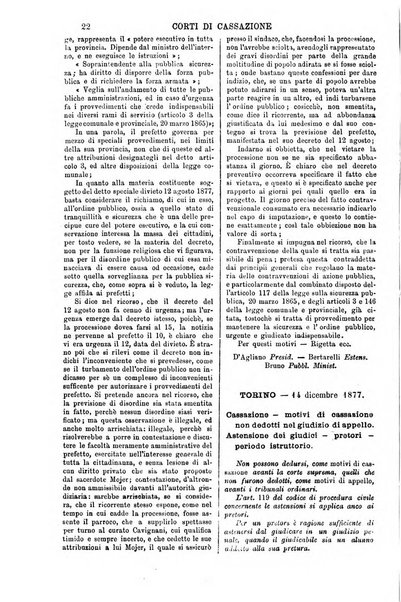 Annali della giurisprudenza italiana raccolta generale delle decisioni delle Corti di cassazione e d'appello in materia civile, criminale, commerciale, di diritto pubblico e amministrativo, e di procedura civile e penale