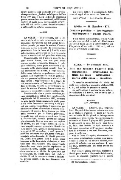 Annali della giurisprudenza italiana raccolta generale delle decisioni delle Corti di cassazione e d'appello in materia civile, criminale, commerciale, di diritto pubblico e amministrativo, e di procedura civile e penale