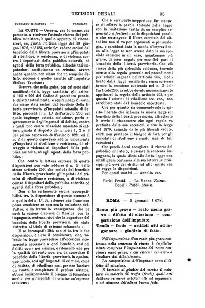 Annali della giurisprudenza italiana raccolta generale delle decisioni delle Corti di cassazione e d'appello in materia civile, criminale, commerciale, di diritto pubblico e amministrativo, e di procedura civile e penale