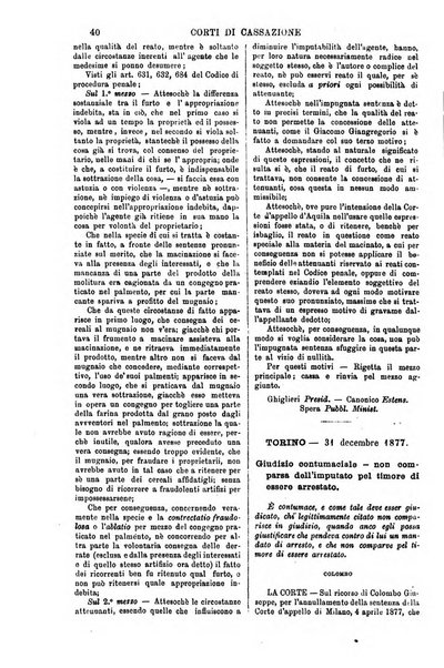 Annali della giurisprudenza italiana raccolta generale delle decisioni delle Corti di cassazione e d'appello in materia civile, criminale, commerciale, di diritto pubblico e amministrativo, e di procedura civile e penale