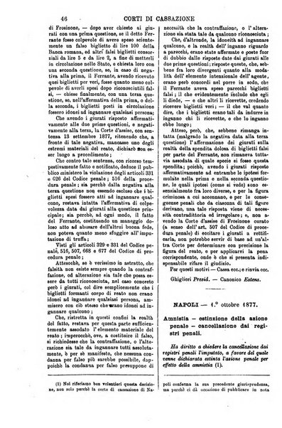 Annali della giurisprudenza italiana raccolta generale delle decisioni delle Corti di cassazione e d'appello in materia civile, criminale, commerciale, di diritto pubblico e amministrativo, e di procedura civile e penale