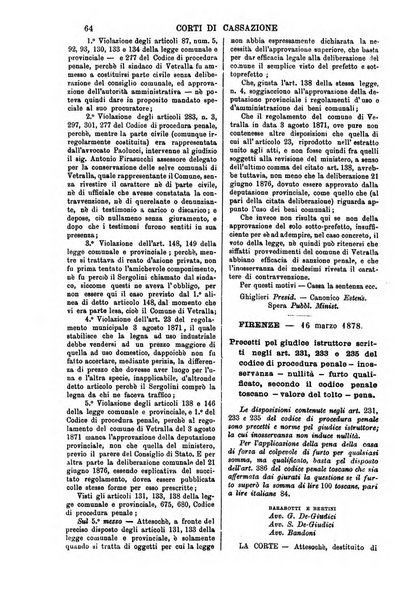 Annali della giurisprudenza italiana raccolta generale delle decisioni delle Corti di cassazione e d'appello in materia civile, criminale, commerciale, di diritto pubblico e amministrativo, e di procedura civile e penale