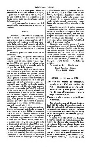 Annali della giurisprudenza italiana raccolta generale delle decisioni delle Corti di cassazione e d'appello in materia civile, criminale, commerciale, di diritto pubblico e amministrativo, e di procedura civile e penale