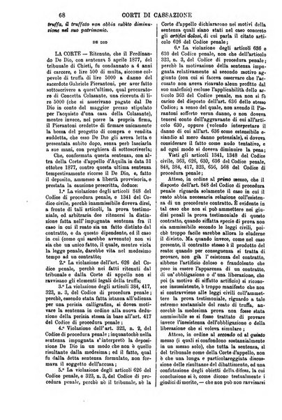 Annali della giurisprudenza italiana raccolta generale delle decisioni delle Corti di cassazione e d'appello in materia civile, criminale, commerciale, di diritto pubblico e amministrativo, e di procedura civile e penale