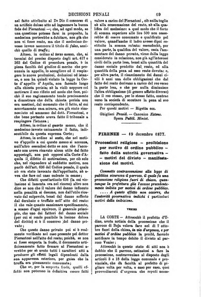 Annali della giurisprudenza italiana raccolta generale delle decisioni delle Corti di cassazione e d'appello in materia civile, criminale, commerciale, di diritto pubblico e amministrativo, e di procedura civile e penale