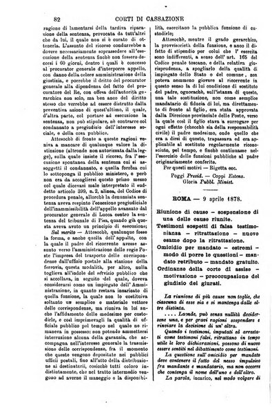 Annali della giurisprudenza italiana raccolta generale delle decisioni delle Corti di cassazione e d'appello in materia civile, criminale, commerciale, di diritto pubblico e amministrativo, e di procedura civile e penale