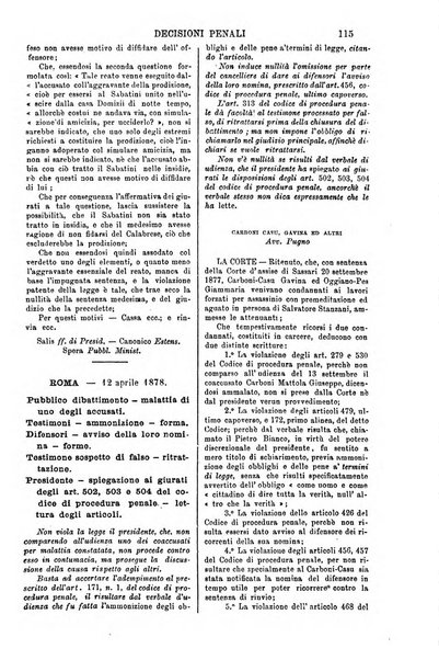 Annali della giurisprudenza italiana raccolta generale delle decisioni delle Corti di cassazione e d'appello in materia civile, criminale, commerciale, di diritto pubblico e amministrativo, e di procedura civile e penale