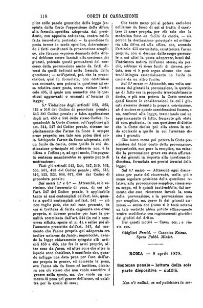 Annali della giurisprudenza italiana raccolta generale delle decisioni delle Corti di cassazione e d'appello in materia civile, criminale, commerciale, di diritto pubblico e amministrativo, e di procedura civile e penale