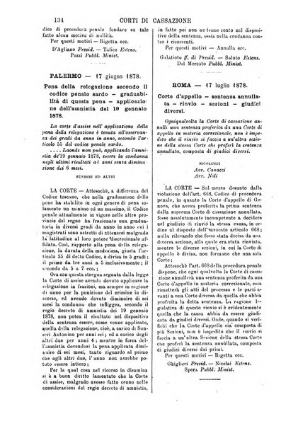 Annali della giurisprudenza italiana raccolta generale delle decisioni delle Corti di cassazione e d'appello in materia civile, criminale, commerciale, di diritto pubblico e amministrativo, e di procedura civile e penale