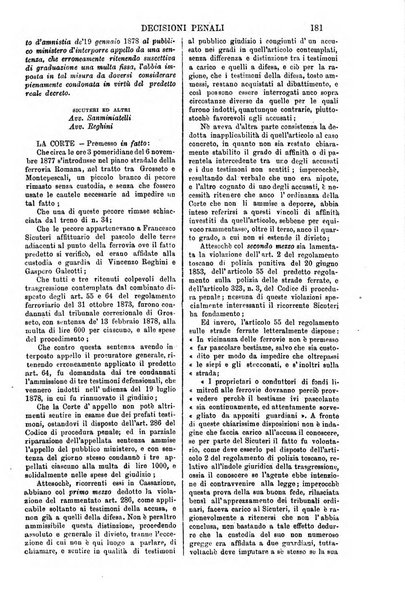 Annali della giurisprudenza italiana raccolta generale delle decisioni delle Corti di cassazione e d'appello in materia civile, criminale, commerciale, di diritto pubblico e amministrativo, e di procedura civile e penale