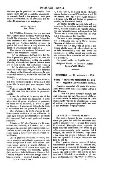 Annali della giurisprudenza italiana raccolta generale delle decisioni delle Corti di cassazione e d'appello in materia civile, criminale, commerciale, di diritto pubblico e amministrativo, e di procedura civile e penale