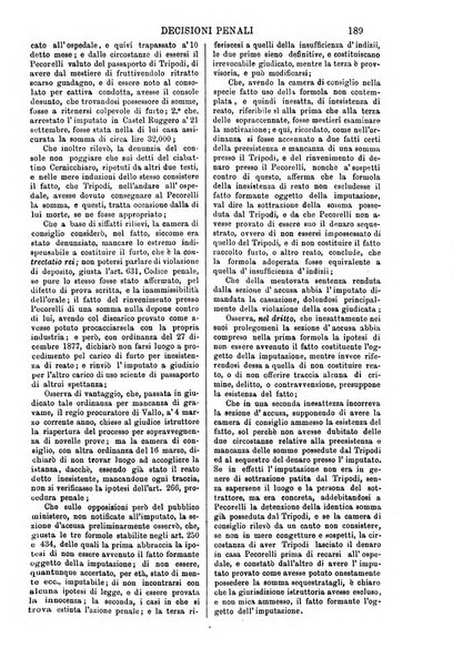 Annali della giurisprudenza italiana raccolta generale delle decisioni delle Corti di cassazione e d'appello in materia civile, criminale, commerciale, di diritto pubblico e amministrativo, e di procedura civile e penale