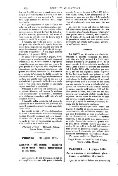 Annali della giurisprudenza italiana raccolta generale delle decisioni delle Corti di cassazione e d'appello in materia civile, criminale, commerciale, di diritto pubblico e amministrativo, e di procedura civile e penale