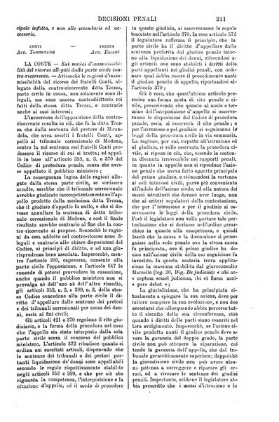 Annali della giurisprudenza italiana raccolta generale delle decisioni delle Corti di cassazione e d'appello in materia civile, criminale, commerciale, di diritto pubblico e amministrativo, e di procedura civile e penale