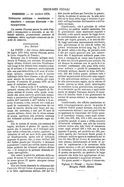 Annali della giurisprudenza italiana raccolta generale delle decisioni delle Corti di cassazione e d'appello in materia civile, criminale, commerciale, di diritto pubblico e amministrativo, e di procedura civile e penale