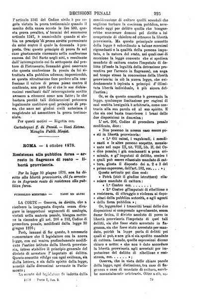 Annali della giurisprudenza italiana raccolta generale delle decisioni delle Corti di cassazione e d'appello in materia civile, criminale, commerciale, di diritto pubblico e amministrativo, e di procedura civile e penale