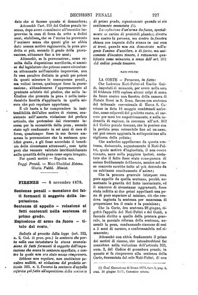 Annali della giurisprudenza italiana raccolta generale delle decisioni delle Corti di cassazione e d'appello in materia civile, criminale, commerciale, di diritto pubblico e amministrativo, e di procedura civile e penale