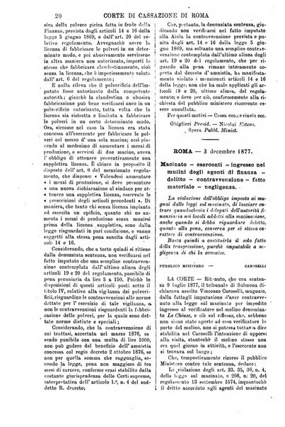 Annali della giurisprudenza italiana raccolta generale delle decisioni delle Corti di cassazione e d'appello in materia civile, criminale, commerciale, di diritto pubblico e amministrativo, e di procedura civile e penale