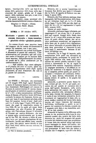 Annali della giurisprudenza italiana raccolta generale delle decisioni delle Corti di cassazione e d'appello in materia civile, criminale, commerciale, di diritto pubblico e amministrativo, e di procedura civile e penale