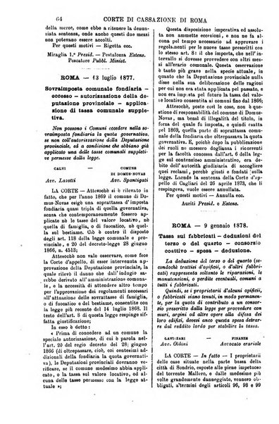 Annali della giurisprudenza italiana raccolta generale delle decisioni delle Corti di cassazione e d'appello in materia civile, criminale, commerciale, di diritto pubblico e amministrativo, e di procedura civile e penale