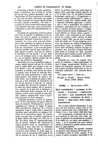 Annali della giurisprudenza italiana raccolta generale delle decisioni delle Corti di cassazione e d'appello in materia civile, criminale, commerciale, di diritto pubblico e amministrativo, e di procedura civile e penale