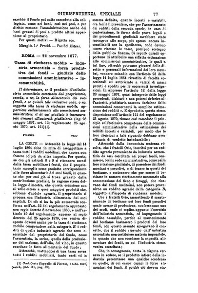 Annali della giurisprudenza italiana raccolta generale delle decisioni delle Corti di cassazione e d'appello in materia civile, criminale, commerciale, di diritto pubblico e amministrativo, e di procedura civile e penale