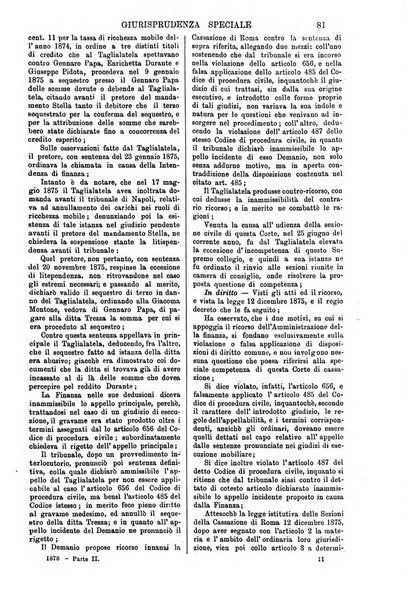 Annali della giurisprudenza italiana raccolta generale delle decisioni delle Corti di cassazione e d'appello in materia civile, criminale, commerciale, di diritto pubblico e amministrativo, e di procedura civile e penale