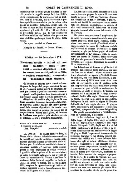 Annali della giurisprudenza italiana raccolta generale delle decisioni delle Corti di cassazione e d'appello in materia civile, criminale, commerciale, di diritto pubblico e amministrativo, e di procedura civile e penale