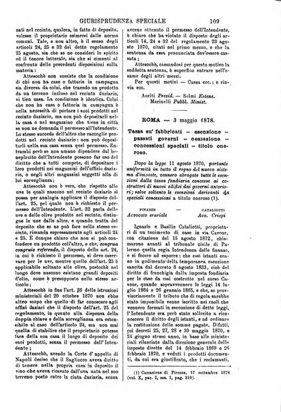 Annali della giurisprudenza italiana raccolta generale delle decisioni delle Corti di cassazione e d'appello in materia civile, criminale, commerciale, di diritto pubblico e amministrativo, e di procedura civile e penale