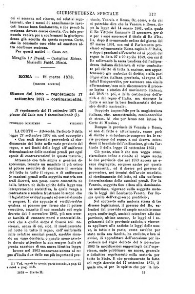 Annali della giurisprudenza italiana raccolta generale delle decisioni delle Corti di cassazione e d'appello in materia civile, criminale, commerciale, di diritto pubblico e amministrativo, e di procedura civile e penale