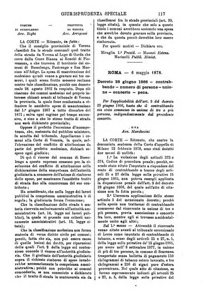 Annali della giurisprudenza italiana raccolta generale delle decisioni delle Corti di cassazione e d'appello in materia civile, criminale, commerciale, di diritto pubblico e amministrativo, e di procedura civile e penale