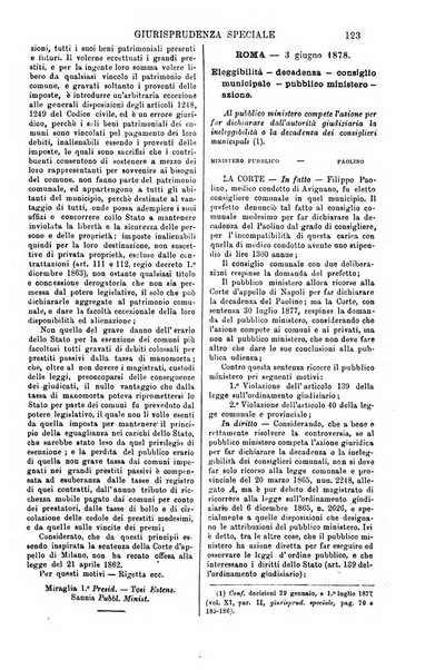 Annali della giurisprudenza italiana raccolta generale delle decisioni delle Corti di cassazione e d'appello in materia civile, criminale, commerciale, di diritto pubblico e amministrativo, e di procedura civile e penale