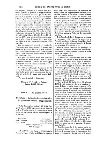 Annali della giurisprudenza italiana raccolta generale delle decisioni delle Corti di cassazione e d'appello in materia civile, criminale, commerciale, di diritto pubblico e amministrativo, e di procedura civile e penale