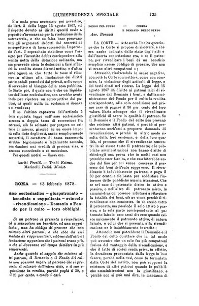 Annali della giurisprudenza italiana raccolta generale delle decisioni delle Corti di cassazione e d'appello in materia civile, criminale, commerciale, di diritto pubblico e amministrativo, e di procedura civile e penale