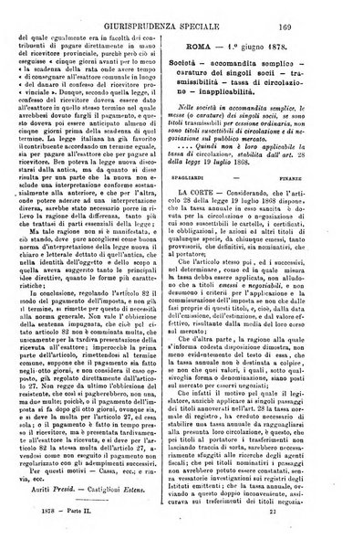 Annali della giurisprudenza italiana raccolta generale delle decisioni delle Corti di cassazione e d'appello in materia civile, criminale, commerciale, di diritto pubblico e amministrativo, e di procedura civile e penale