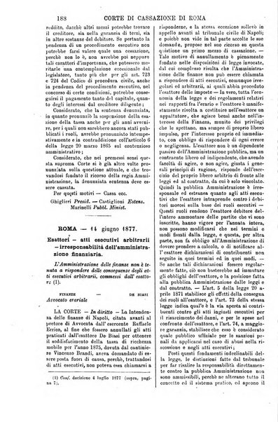 Annali della giurisprudenza italiana raccolta generale delle decisioni delle Corti di cassazione e d'appello in materia civile, criminale, commerciale, di diritto pubblico e amministrativo, e di procedura civile e penale