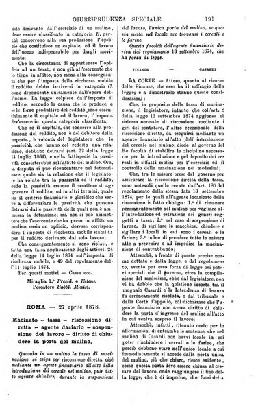 Annali della giurisprudenza italiana raccolta generale delle decisioni delle Corti di cassazione e d'appello in materia civile, criminale, commerciale, di diritto pubblico e amministrativo, e di procedura civile e penale