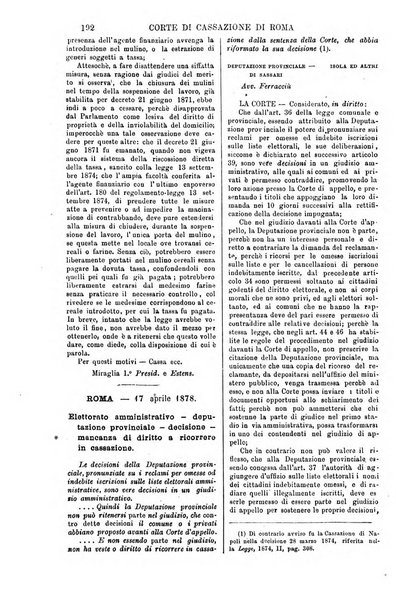 Annali della giurisprudenza italiana raccolta generale delle decisioni delle Corti di cassazione e d'appello in materia civile, criminale, commerciale, di diritto pubblico e amministrativo, e di procedura civile e penale