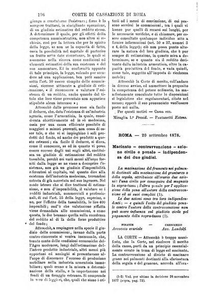 Annali della giurisprudenza italiana raccolta generale delle decisioni delle Corti di cassazione e d'appello in materia civile, criminale, commerciale, di diritto pubblico e amministrativo, e di procedura civile e penale