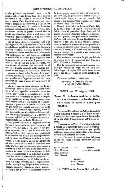 Annali della giurisprudenza italiana raccolta generale delle decisioni delle Corti di cassazione e d'appello in materia civile, criminale, commerciale, di diritto pubblico e amministrativo, e di procedura civile e penale