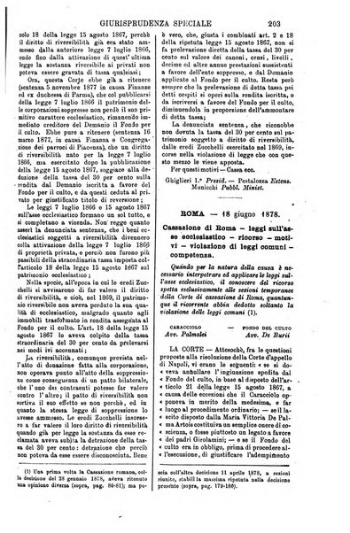 Annali della giurisprudenza italiana raccolta generale delle decisioni delle Corti di cassazione e d'appello in materia civile, criminale, commerciale, di diritto pubblico e amministrativo, e di procedura civile e penale