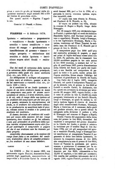 Annali della giurisprudenza italiana raccolta generale delle decisioni delle Corti di cassazione e d'appello in materia civile, criminale, commerciale, di diritto pubblico e amministrativo, e di procedura civile e penale